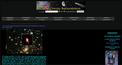 Desktop Screenshot of circuloastronomico.cl